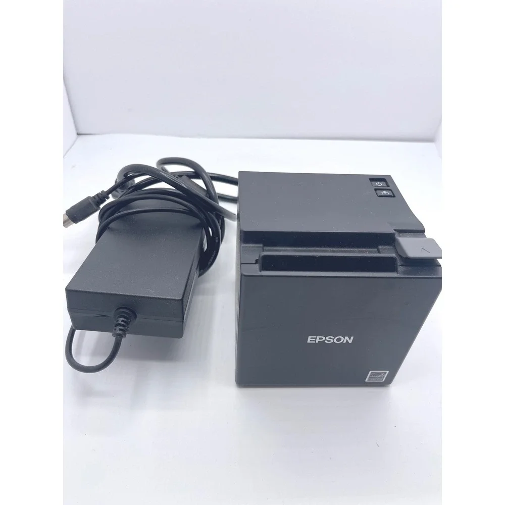 Epson Thermal Receipt Printer with Power Supply AC‎ Adapter Black POS